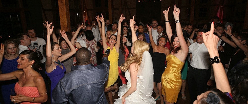 Hochzeits DJ Ein guter Hochzeits DJ versteht es, das Publikum in Extase zu versetzen.